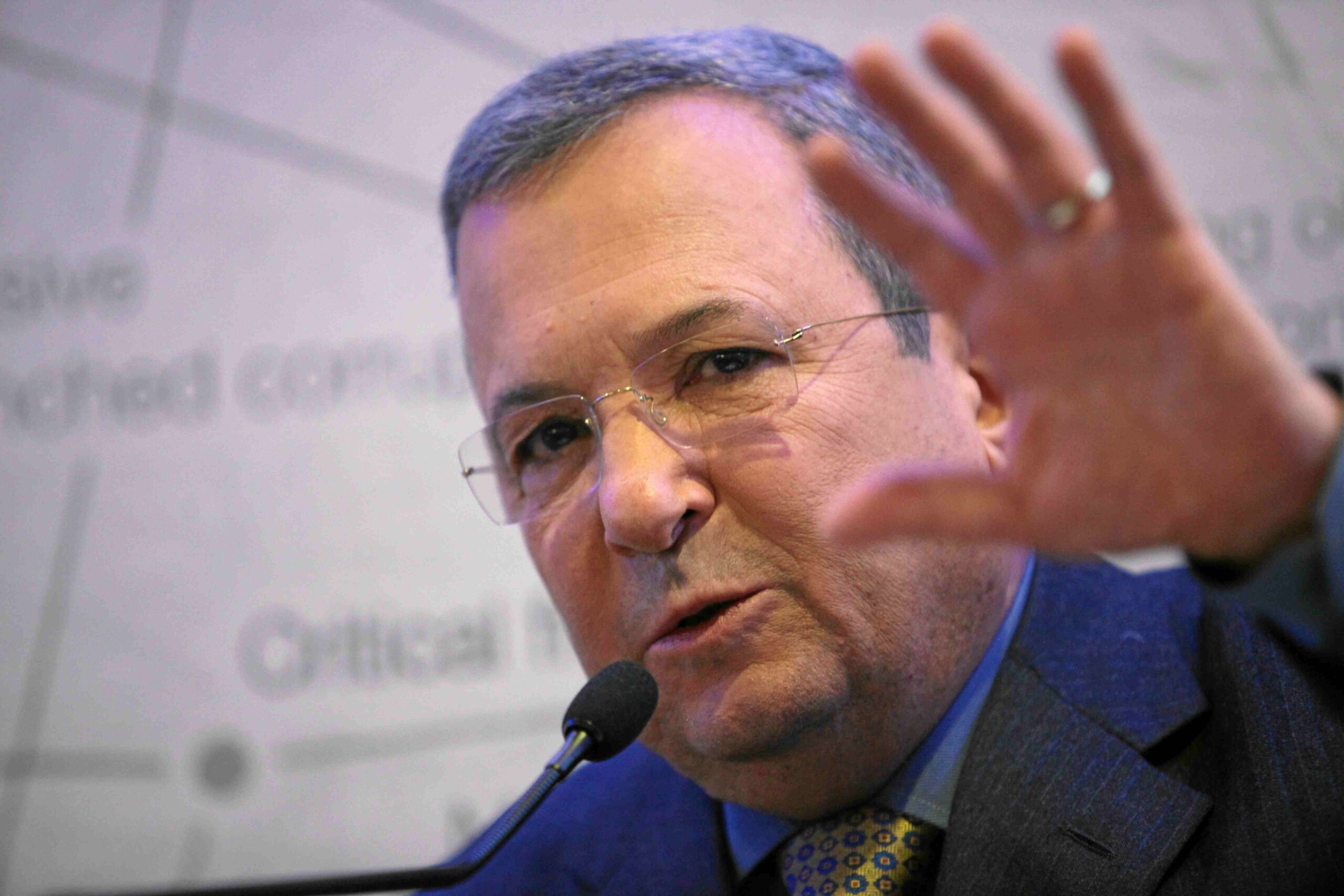 Forsvarsminister Ehud Barak. (Foto: Monika Flueckiger, swiss-image.ch)