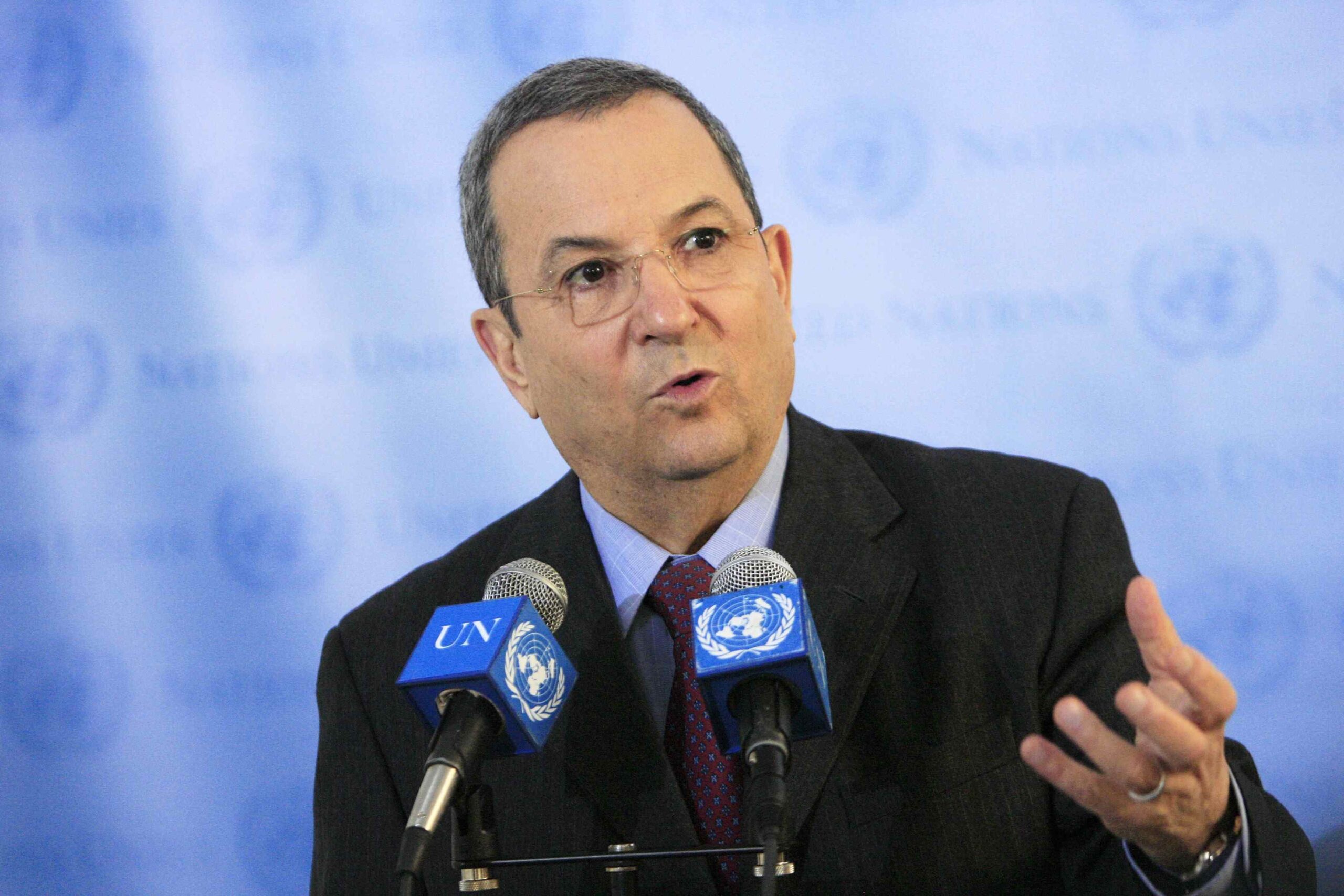 Israels forsvarsminister Ehud Barak (Foto: UN Photo)