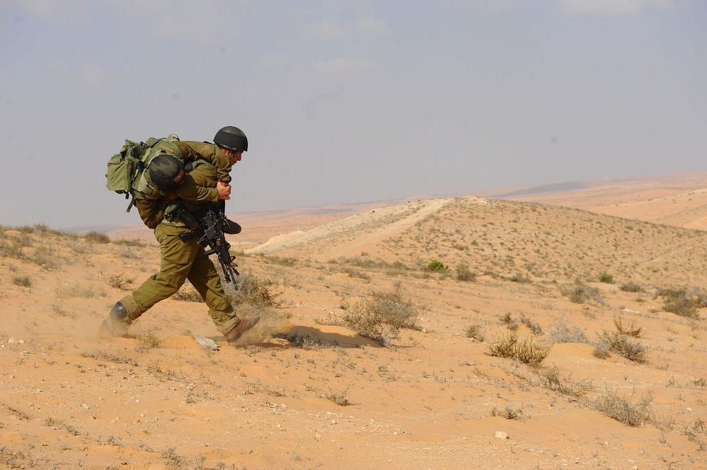 Fra en øvelse som Kfir-brigaden avholdt i Sør-Israel tidligere denne måneden. (Foto: IDF, flickr.com)