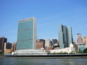 FNs hovedkvarter i New York. (Foto: Wikimedia Commons)