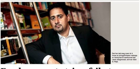 Illustrasjon: Faksimile fra Aftenposten.no