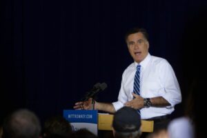 Tidligere Michigan-guvernør og republikanernes presidentkandidat Mitt Romney. (Foto: Alvin Trusty)