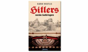 Hitlers norske budbringere er skrevet av Bjørn Westlie, førstelektor ved journalistutdanningen ved Høgskolen i Oslo og Akershus (HIOA). Westlie har i mange år vært journalist i Dagens Næringsliv.