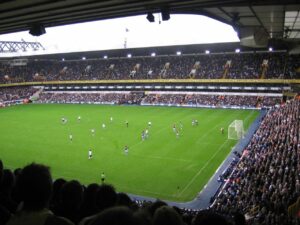 Tottenhams hjemmebane White Hart Lane. (Foto: Oliver Mallich)