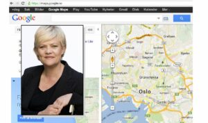 Kunnskapsminister Kristin Halvorsen vil for framtiden navigere etter andre kart enn Google Maps. (Foto: Rune Kongsro, regjeringen.no)