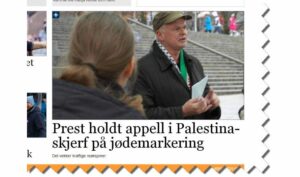 Odd Kristian Reme har vært Palestina-aktivist i en mannsalder. Han er tidligere varaordfører i Stavanger kommune for Arbeiderpartiet. (Skjermdump fra Stavanger Aftenblad)