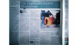 Faksmile fra Dagbladet onsdag 5. mars 2014.