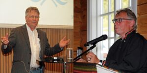 Bengt-Ove Nordgård og Hallgrim Berg. (Foto: Tor-Bjørn Nordgaard)