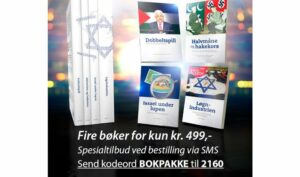 Fire bøker for kun 499,-