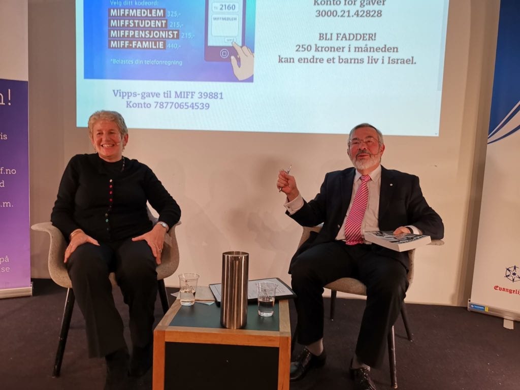 Lyn Julius og Jan Benjamin Rødner. (Foto: Kjetil Ravn Hansen, MIFF)