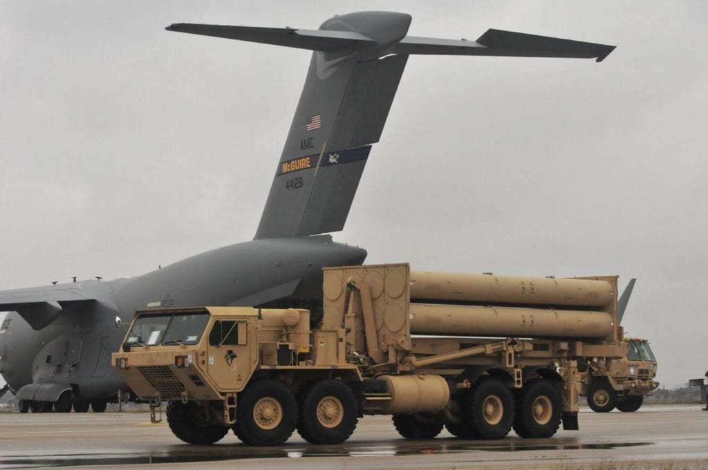 Her er det amerikanske rakettforsvaret THAAD i Israel. Systemet skal kunne utplasseres raskt verden over. (Foto: US Army)